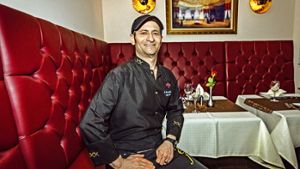 Namik Kemal Yanik ist der Chefkoch im Restaurant Sehzade. Foto: Lichtgut/Julian Rettig