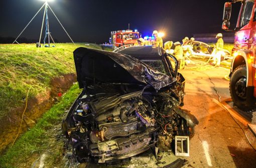 Der Unfall ereignete sich nahe Mutlangen. Foto: SDMG