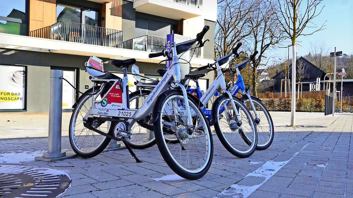 Angebot  der Stadt Leonberg: Fahrradfahrer informieren sich interaktiv