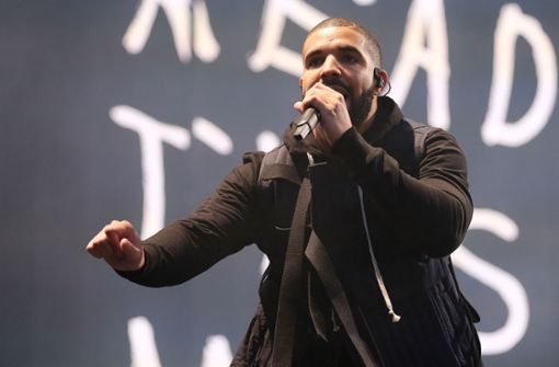 Der kanadische Rapper Drake stellt immer neue Erfolgsrekorde auf. Foto: Getty