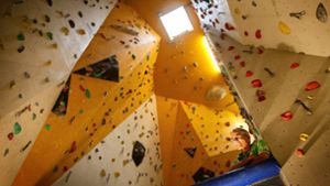 Die bisherige Kletterbox des DAV Schorndorf soll durch eine neue, große Kletterhalle abgelöst werden. Foto: Gottfried Stoppel
