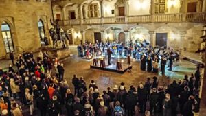 Feier im  Alten Schloss zum Abschluss des Reformationsjubiläums 2017 Foto: LG/Rettig