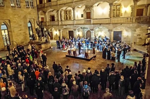 Feier im  Alten Schloss zum Abschluss des Reformationsjubiläums 2017 Foto: LG/Rettig