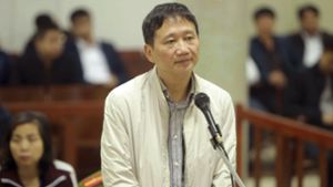 Trinh Xuan Thanh steht in Vietnam vor Gericht. Foto: VNA