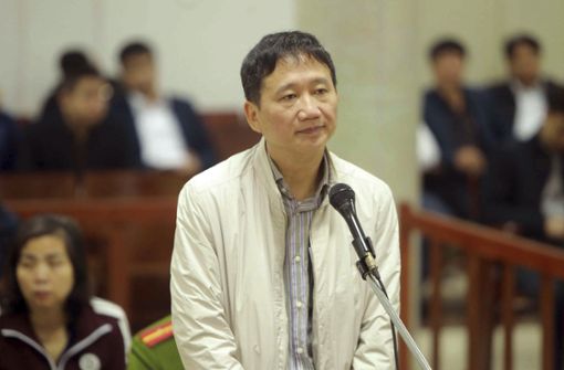 Trinh Xuan Thanh steht in Vietnam vor Gericht. Foto: VNA