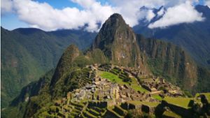 Die um das Jahr 1450 errichtete Inka-Stadt Machu Picchu in den peruanischen Anden gilt als eines der größten Weltwunder der Architektur. Foto: Imago/Wirestock