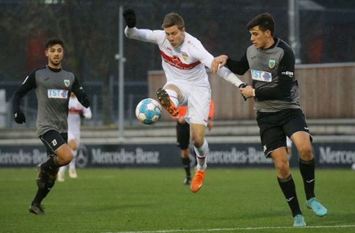 Sven Schipplock geht noch bis zum Saisonende für den VfB Stuttgart II auf Torejagd – dann ist Schluss für den 34-Jährigen. Foto: Baumann/Pressefoto Baumann