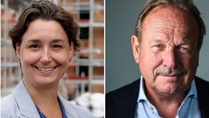 Die Grünen Sandra Detzer und Frank Bsirske kämpfen  für eine dauerhaft höhere Lohnuntergrenze. Foto: /dpa/Britta Pedersen, Simon Granville