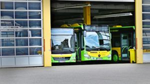 Seit  September sind die Busse der Firma Knauss aus dem Schorndorfer Foto: 7aktuell.de/Kevin Lermer