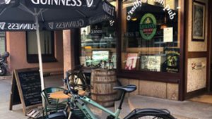 Der Irish Pub nutzt  Bikes zum Liefern von Bier und Speisen. Foto: Focus Bikes