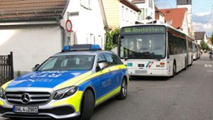 Der Unfall ereignete sich in der  Schenkenbergstraße. Foto: 7aktuell.de/Alexander Hald