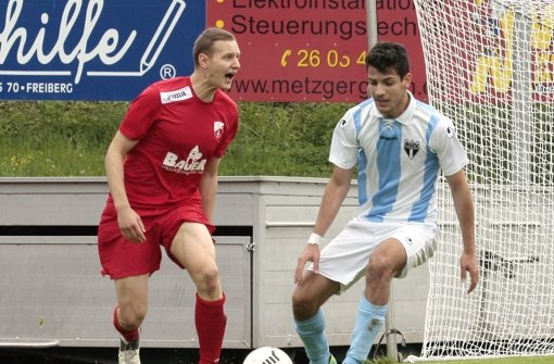 Denis Zagaria (re.): Vom SGV Freiberg zum VfB Stuttgart II Foto: Baumann