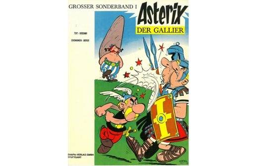 So sah das Cover der Originalausgabe von „Asterix der Gallier“ aus Foto: Asterix® - Obelix® - Idefix ® / © 2018 Les Éditions Albert René / Egmont Ehapa Media