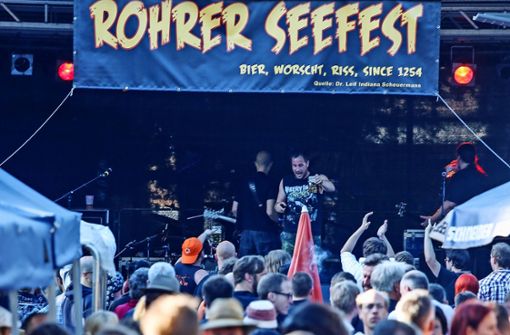 Neun Bands sorgen beim Rohrer Seefest am Wochenende für Stimmung. Foto: Archiv  Krämer