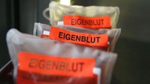 Bei dem Erfurter Sportarzt sind „40 bis 50“ 500-Milliliter-Blutbeutel gefunden worden, mit dem die Athleten ihr Blut manipuliert haben sollen. (Symbolbild) Foto: dpa