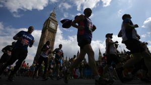 Ein Marathonlauf ist für viele Athleten der Inbegriff der sportlichen Grenzerfahrung. Foto: AFP