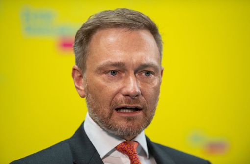FDP-Parteichef Christian Lindner (Archivbild) Foto: dpa/Christophe Gateau