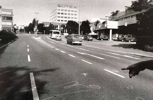 An der Tilsiter Straße in Sindelfingen wurde damals eine Frau ermordet. Foto: Polizei