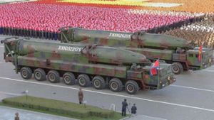 Das Regime in Pjöngjang zeigt gerne sein Waffen. Foto: dpa