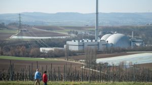 Atomkraftwerk Neckarwestheim: Die Produktion von Atomstrom endet in Deutschland spätestens im Dezember 2022. Noch sind sechs Meiler in Betrieb. Foto: dpa/Sebastian Gollnow
