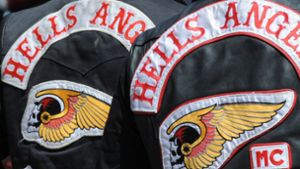 Großeinsatz der Polizei bei den Hells Angels