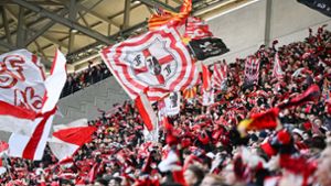 Die Polizei hat am Wochenende acht Fans des SC Freiburg vorläufig festgenommen. Foto: Bernd Weißbrod/dpa/Bernd Weißbrod