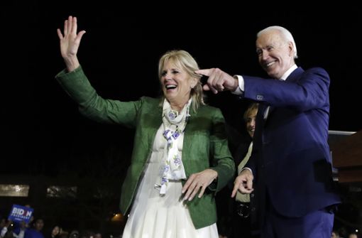 Joe Biden steht eher für die Vergangenheit als die Zukunft der demokratischen Partei – und liegt  dennoch gut im Rennen. Foto: AP/Marcio Jose Sanchez