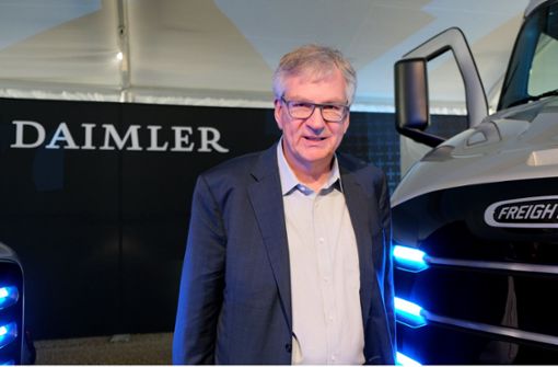 Der  Vorstand  der Daimler Truck AG soll auch dem Vorstand der Daimler Truck Holding AG unter der Führung von Martin Daum angehören. (Archivbild) Foto: dpa/Axel Postinett