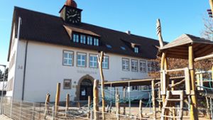 Die bestehenden Freiflächen der Silcherschule sollen auch nach dem Ausbau weitestgehend erhalten bleiben. Foto: Dirk Herrmann