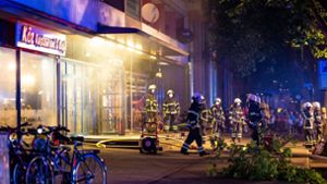 In einer Gaststätte in Sindelfingen brach am Mittwochabend der Brand aus. Foto: 7aktuell.de/Marc Gruber/7aktuell.de | Marc Gruber