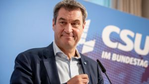 Markus Söder hat der SPD zu ihrem Wahlergebnis gratuliert. Foto: dpa/Michael Kappeler
