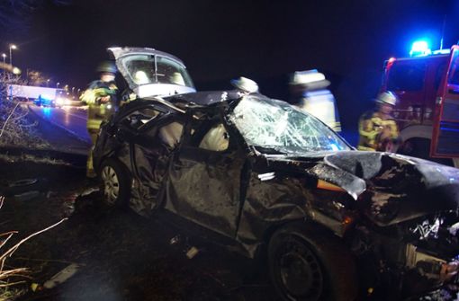 Der Audi-Fahrer wird bei dem Unfall leicht verletzt. Seinen Führerschein muss er trotzdem abgeben. Foto: SDMG/SDMG / Hemmann