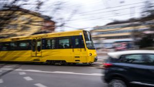 Wer kommt schneller voran? Stadtbahn oder Auto Foto: Lichtgut/Max Kovalenko