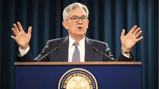 „Die Inflation ist noch immer zu hoch“, sagt US-Notenbankchef Jerome Powell. Foto: dpa/Manuel Balce Ceneta