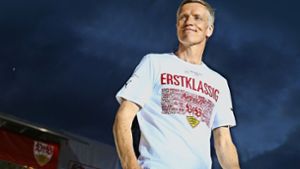 Jan Schindelmeiser weiß, wo es mit dem VfB Stuttgart hingehen soll. Er hat eine ganz eigene Transfer-Taktik. Foto: Baumann
