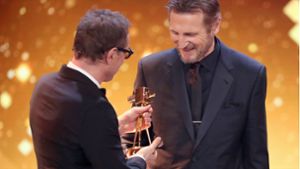 Der 65-jährige Liam Neeson bekommt in der internationalen Kategorie die Goldene Kamera für sein Lebenswerk. Foto: dpa-Pool
