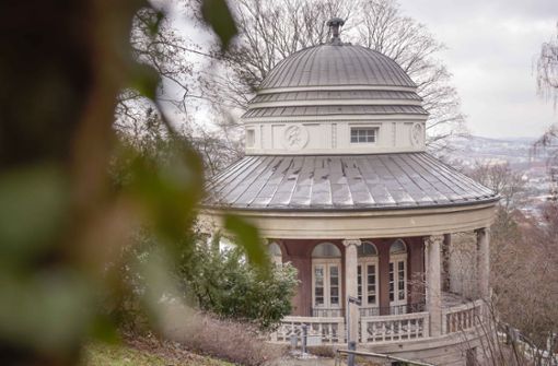 Das Teehaus im Weißenburgpark bedarf einer dringenden Renovierung Foto: Lichtgut/Max Kovalenko