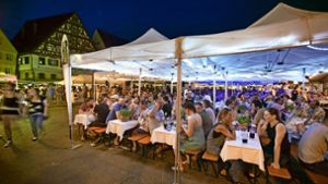 Preise wie beim letzten Zwiebelfest im Jahr 2019 sind laut Gastronomen bei der Premiere des Estivals nicht möglich. Foto: Roberto B/ulgrin