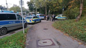 Die Polizei rückte am Sonntagnachmittag zu einem Großeinsatz nach Botnang aus. Foto: privat