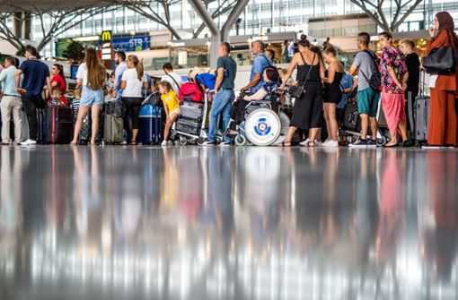 Im kommenden Jahr rechne der Flughafen dann mit einem leichten Rückgang auf rund 12,2 bis 12,3 Millionen Passagiere. Foto: Lichtgut/Christoph Schmidt/Christoph Schmidt