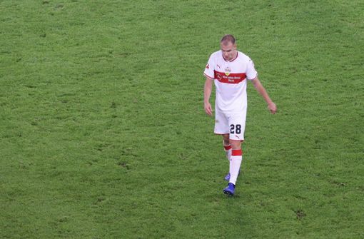 Holger Badstuber vom VfB Stuttgart steht vorerst nicht auf dem Fußballplatz. Foto: Pressefoto Baumann
