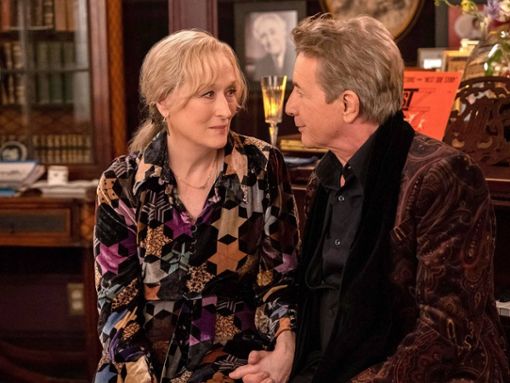 Meryl Streep und Martin Short in Only Murders in the Building. Foto: imago/Everett Collection