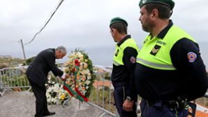 Der portugiesische Präsident Marcelo de Rebelo de Sousa zeigte auf Madeira seine Anteilnahme. Foto: AP