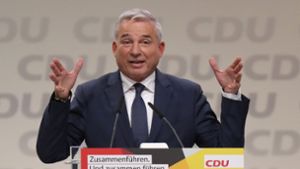 Thomas Strobl will  den konservativen Flügel der CDU mit der Wahl versöhnen. Foto: dpa