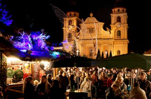 Der barocke Weihnachtsmarkt in Ludwigsburg ist beliebt – mit rund einer Million Besucher rechnet die Stadt. Foto: factum/Archiv