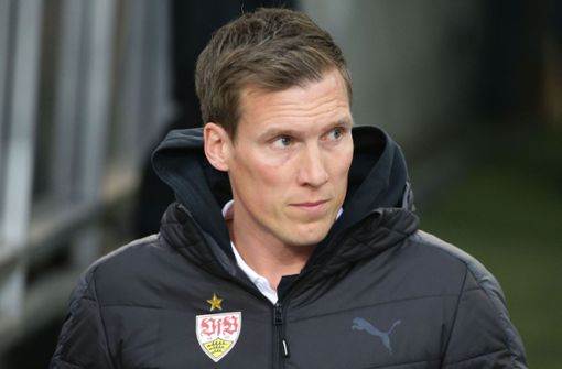 Der Trainer Hannes Wolf gerät beim VfB zunehmend unter Druck. Foto: Baumann