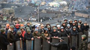 Nach eigenen Angaben haben Regierungsgegner die Macht in Kiew ergriffen. Foto: Getty Images Europe