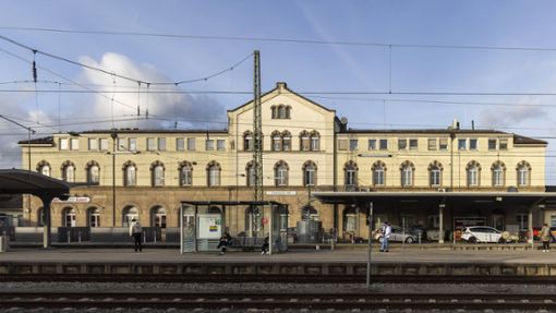 Der Mann verhielt sich schon am Tübinger Hauptbahnhof aggressiv (Archivbild). Foto: IMAGO/Arnulf Hettrich