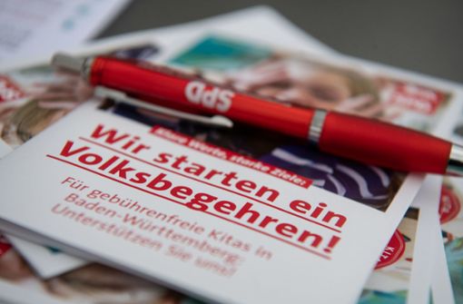 Das Kita-Volksbegehren hätte die SPD zwar gerne – doch die Regierung blockt ab. Foto: dpa