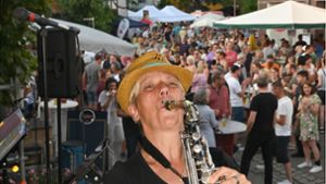 Gute Musik darf beim Straßenfest nicht fehlen. Foto: Werner Kuhnle